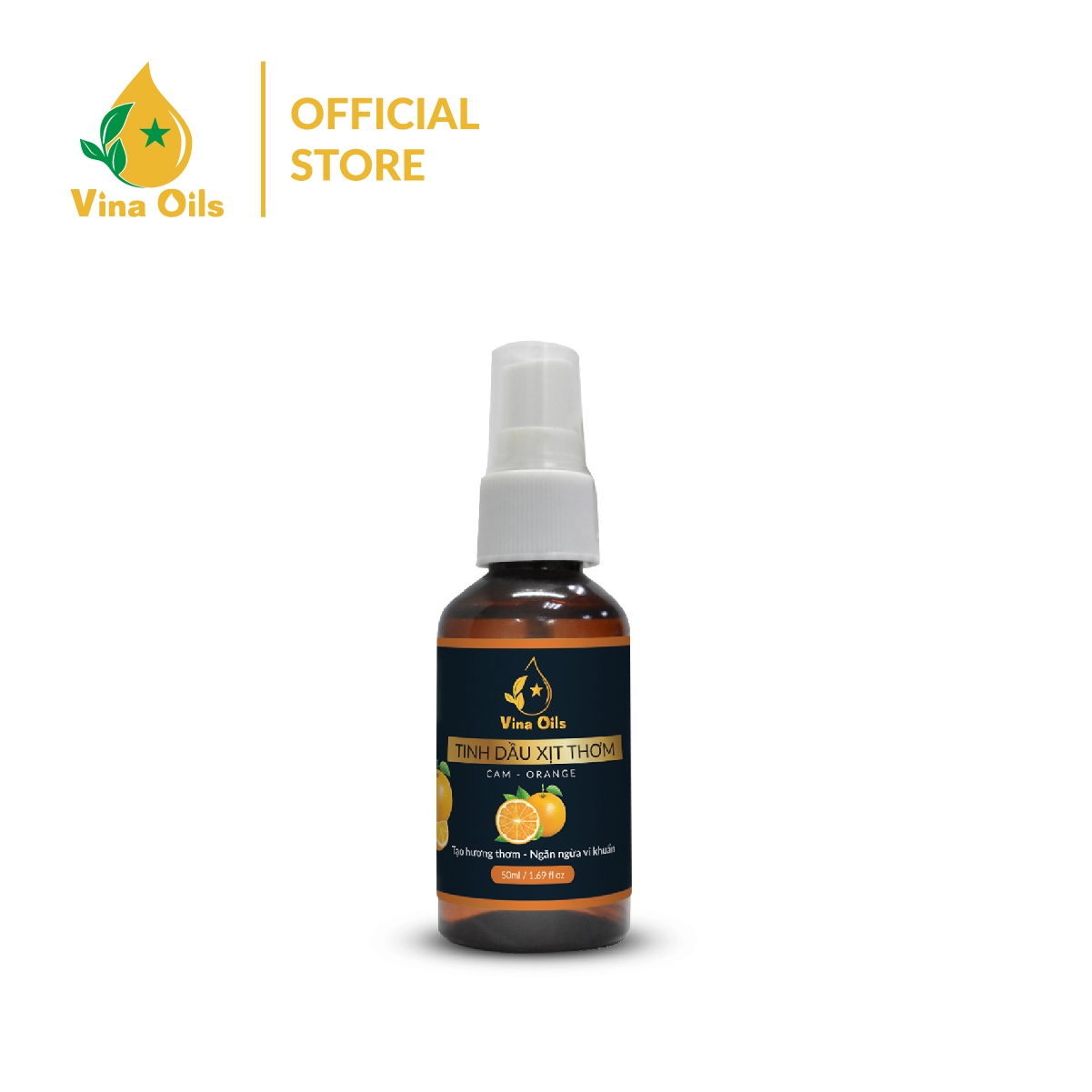 Tinh dầu Xịt thơm Cam 50ml